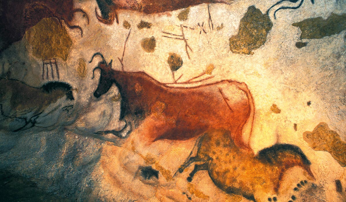 Les grottes de Lascaux à montignac dans le Périgord noir en Dordogne proche de sarlat