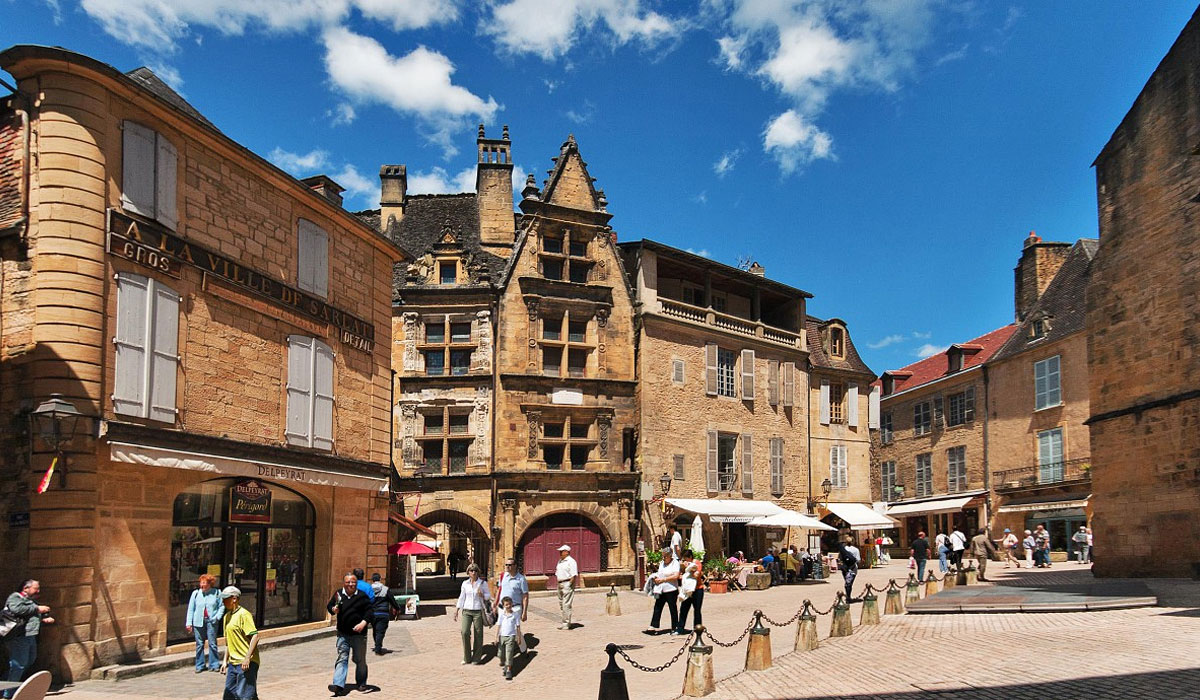 maison de Laboëtie à Sarlat la Canéda dans le Périgord noir en Dordogne