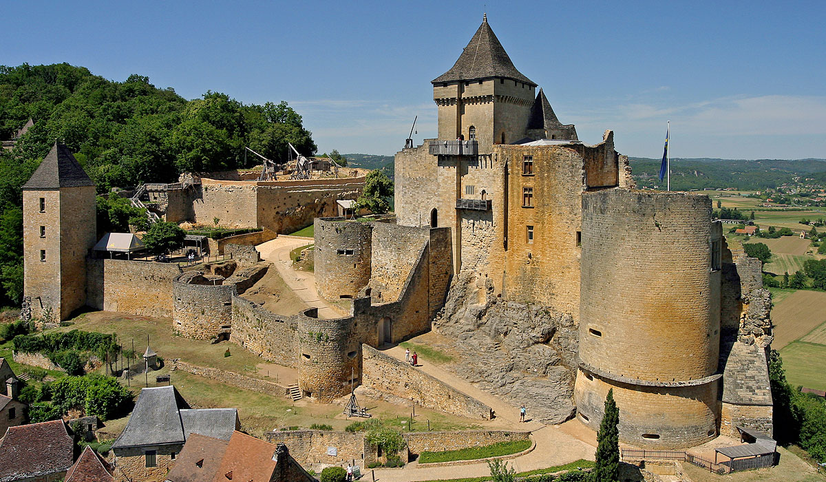 château de castelnaud en Dordogne Périgord noir proche de sarlat